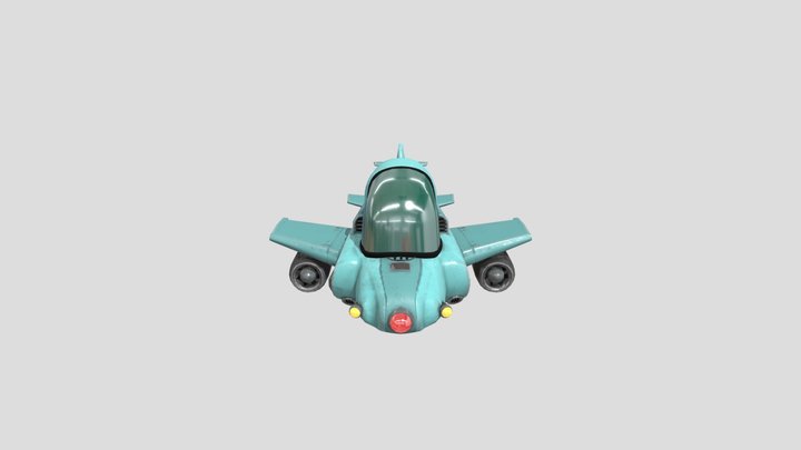 Jet Car 3D Model
