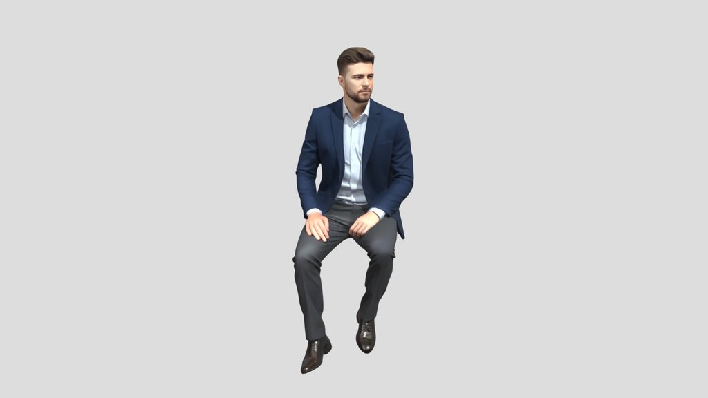 Blue Blazer Executive