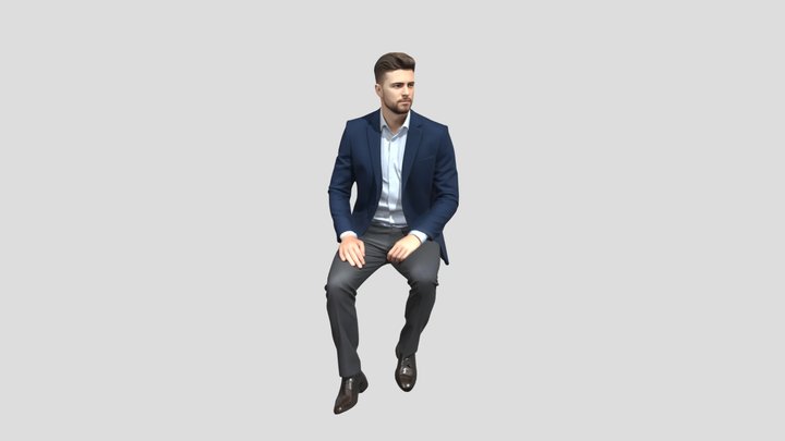 Blue Blazer Executive