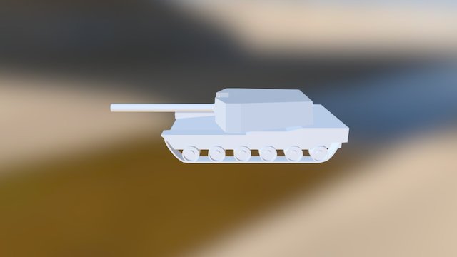 Awesome Tank001 3D Model