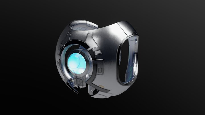 343 Guilty Spark 3D Model