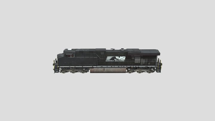 NS train 3D Model