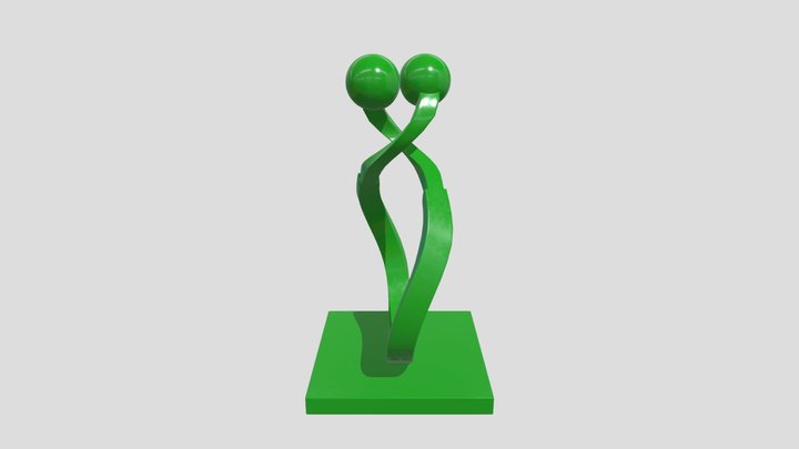 Wall Plants Climber Screw 3D Model