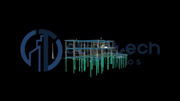 PROJETO ELÉTRICO - DUBECK ENGENHARIA - LEONARDO 3D Model