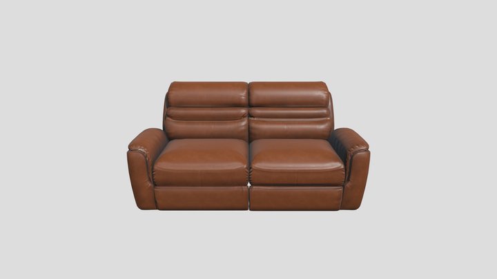 Power Reclining Sofa 3D Model