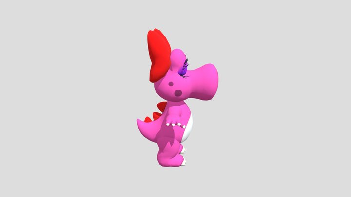 mario-party-9-birdo 3D Model