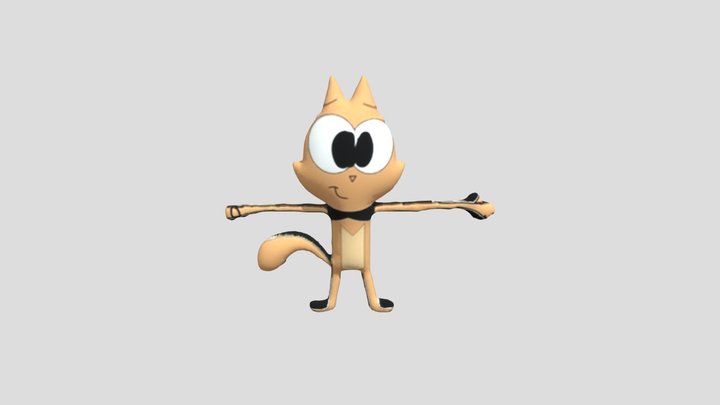 Conroy Cat (3D) 3D Model