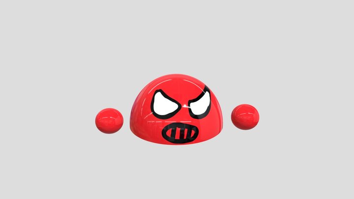 ANGRY BLOBBO 3D Model