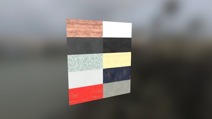 10 Unqiue Textures 3D Model
