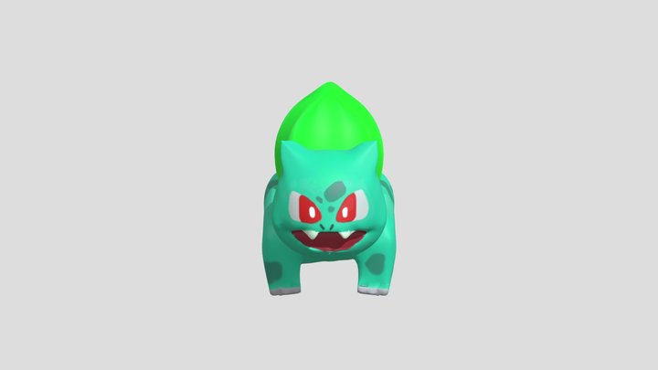 Bulbasaur blend af 2 3D Model