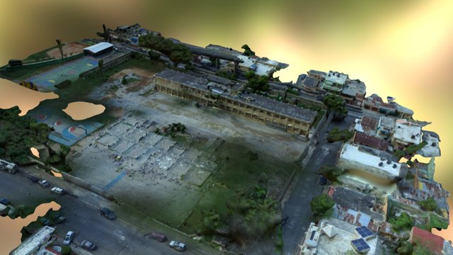 Escuela República de Haití (Solar) 3D Model
