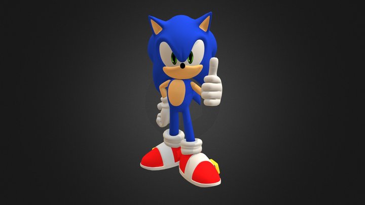 Chr Sonic 3D Model