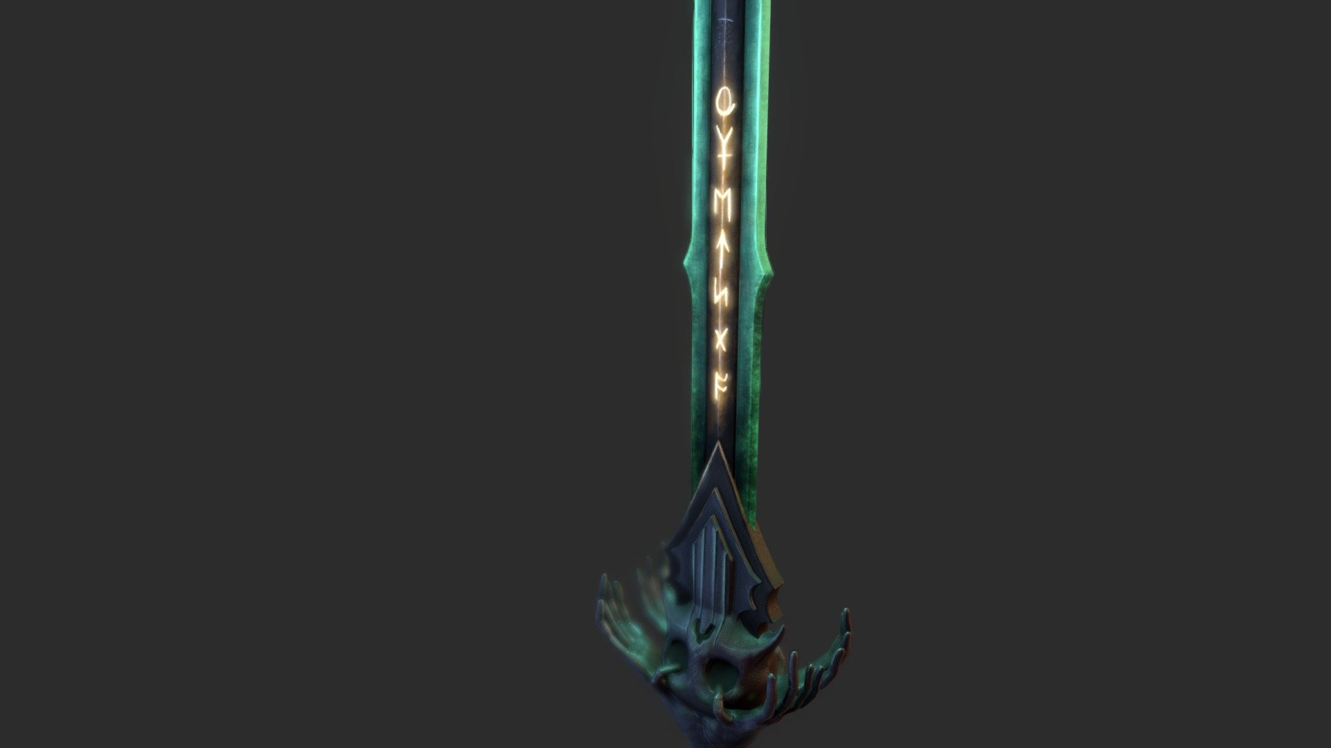 Skull Sword - Download Free 3D model by the7isbest [56a913b] - Sketchfab