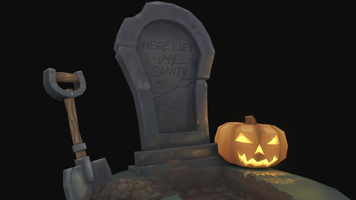 Spookytime Sadness 3D Model