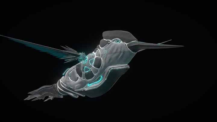 HummingBird Robotic 3D Model
