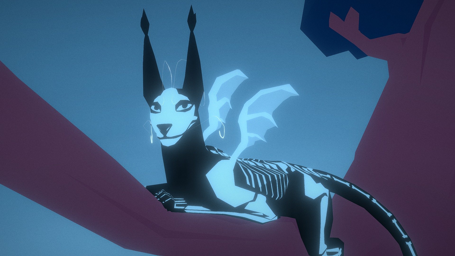 Commission Korvin 3D model by Pelmeow [56a9b0f] Sketchfab