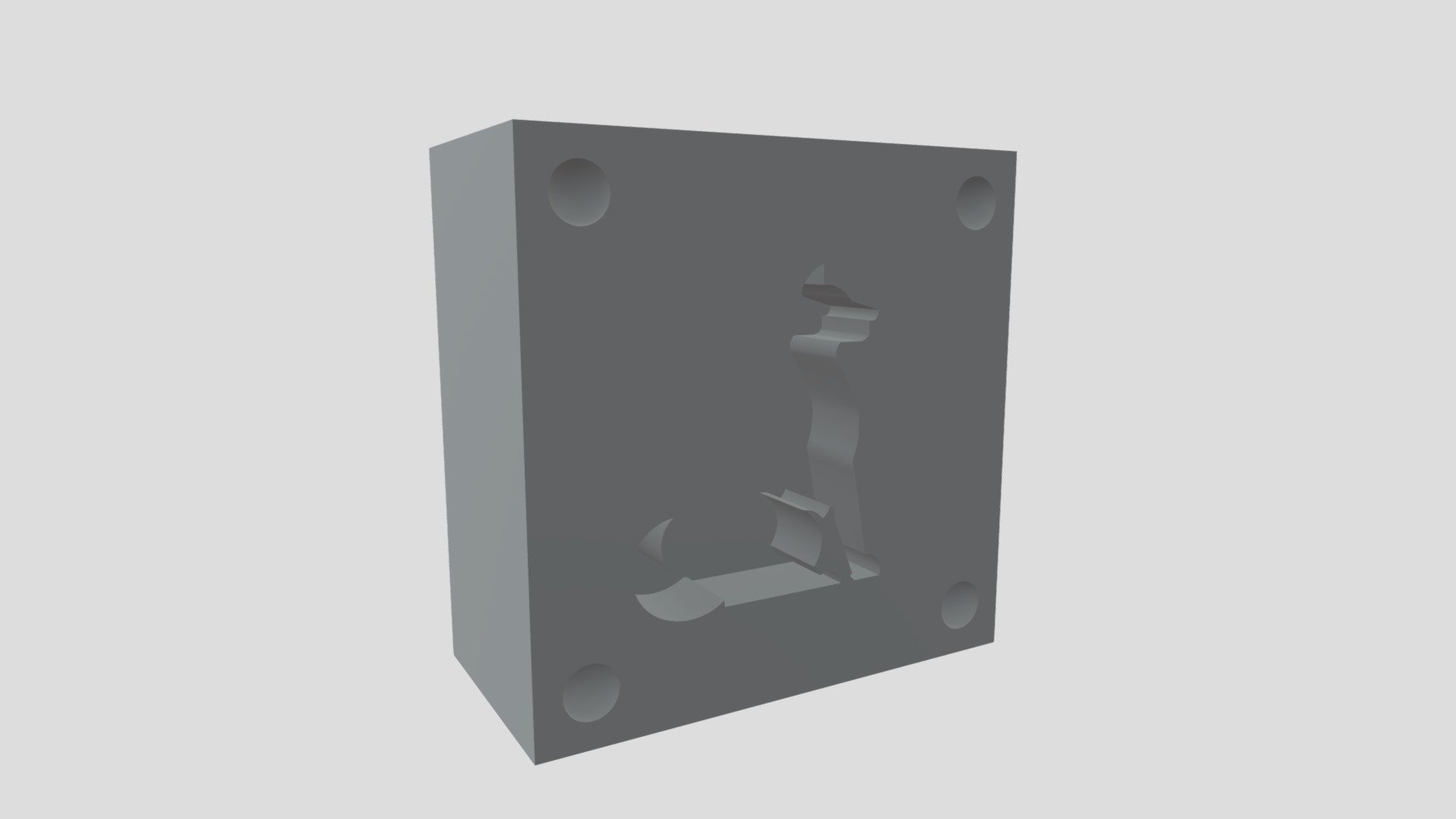 Doggo Left Mold