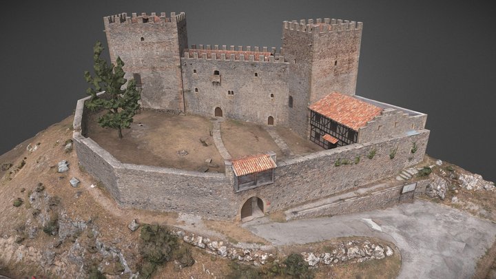 Argüeso Castle, XIII century, Spain 3D Model