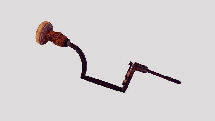 Spoon Drill 3D Model