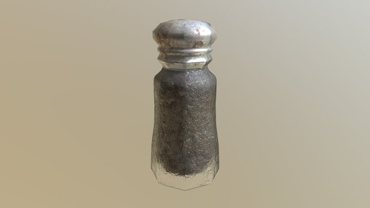 Pepper Shaker 3D Model