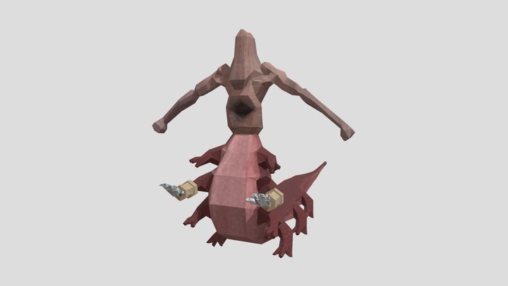 Dark Souls Textured 3D Model