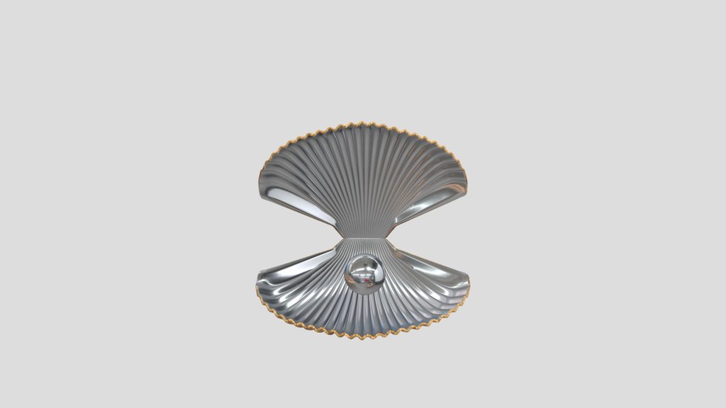 Sea Shell With Pearl