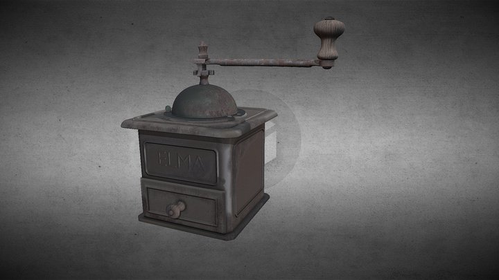 Molinillo de café 3D Model