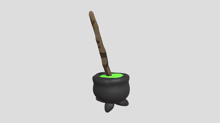 Witch's Brew 3D Model