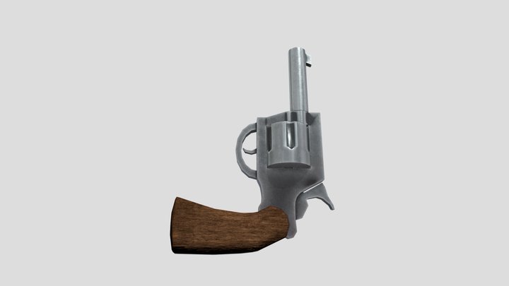 Cult Comando Revolver SM 3D Model