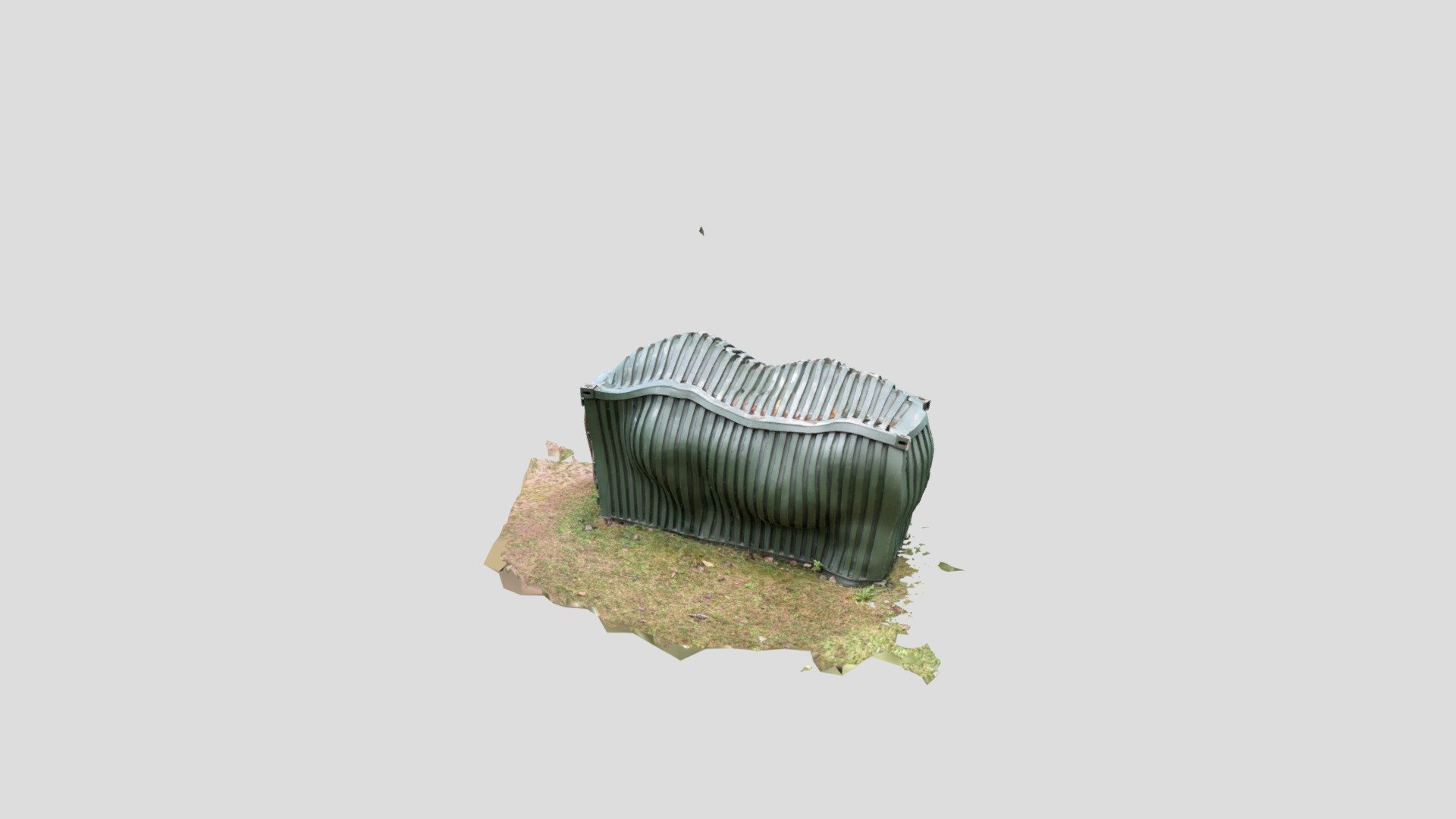 Rhino Breaking out of a Container (3D Scan) - Download Free 3D model by ...