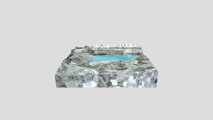 Quarry + Architecture 3D Model