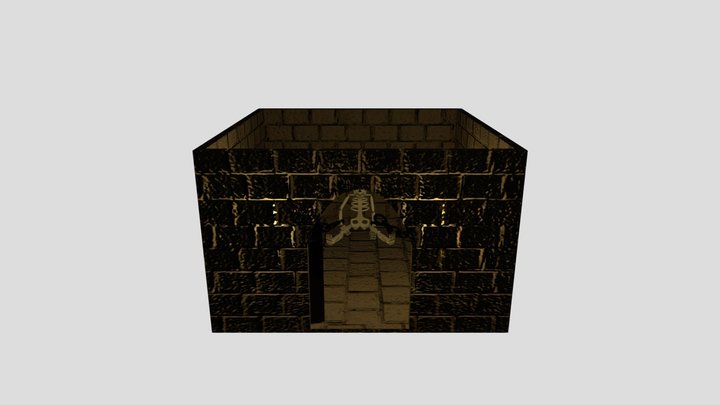 Skeleton Dungeon 3D Model