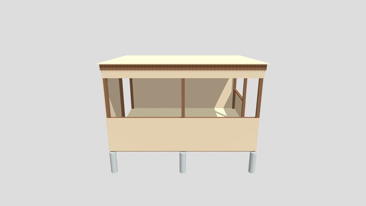 Terrace 3D Model