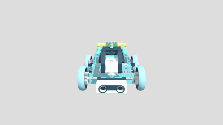 Turtle Vision Robot 3D Model