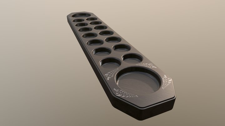 Congkak 3D Model