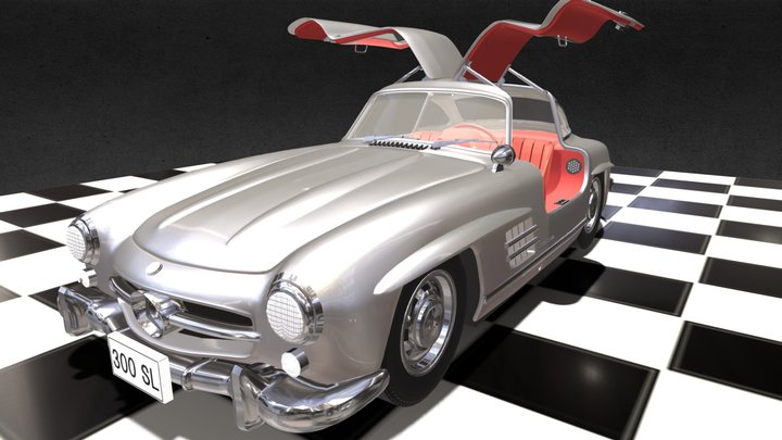300SL 3D Model