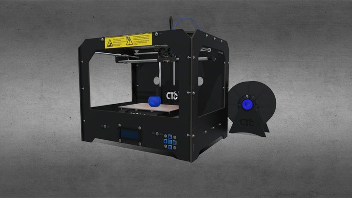 CTC 3D Printer 3D Model
