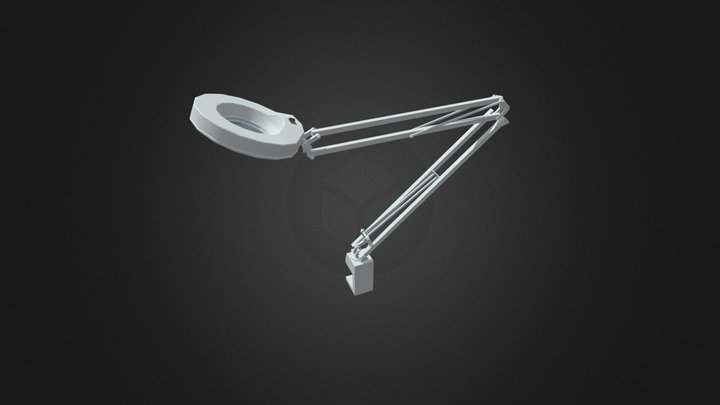 7 HW Lamp 3D Model