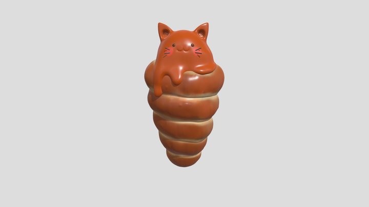 Choco Cornet 3D Model