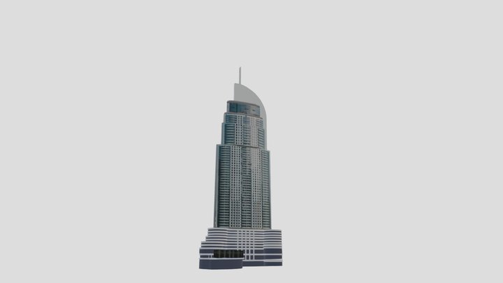 The Address Downtown Dubai 3D Model