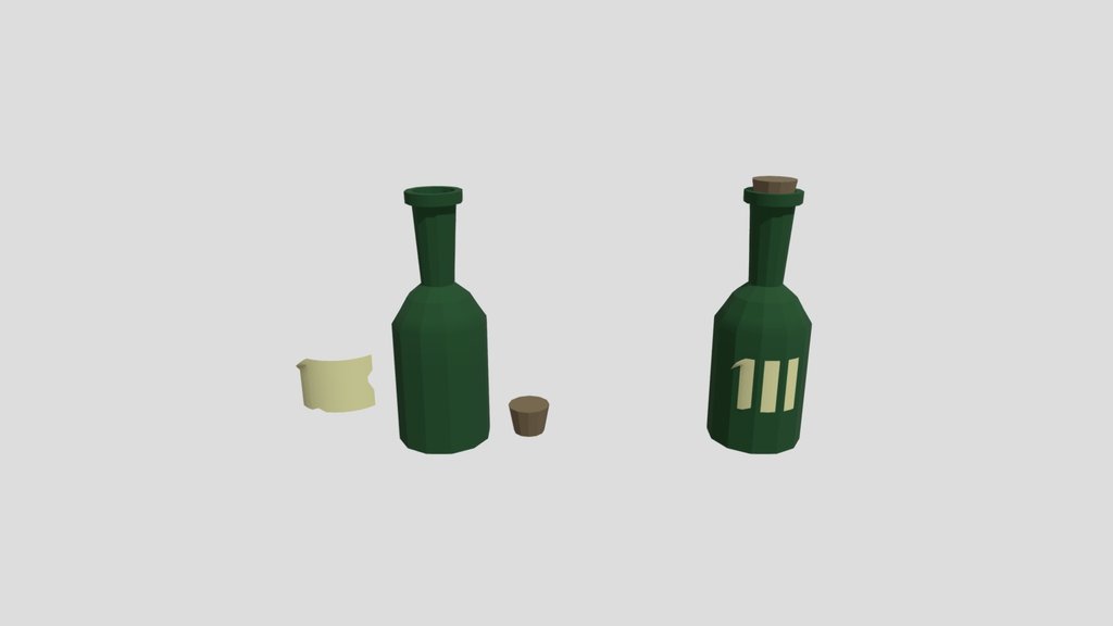Bottle_LowPoly