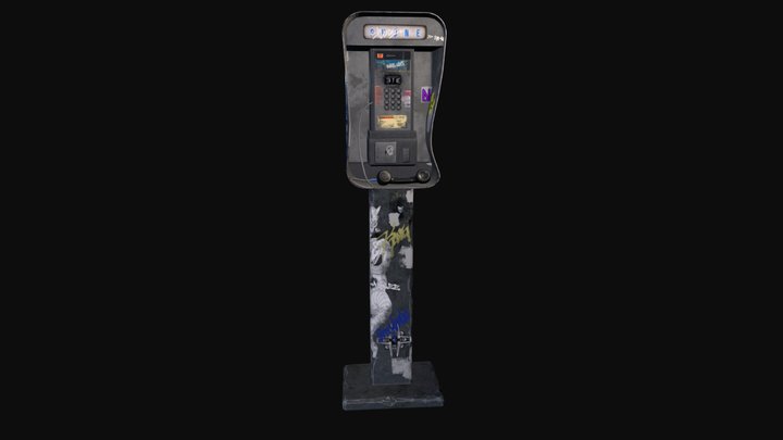 Payphone 3D Model