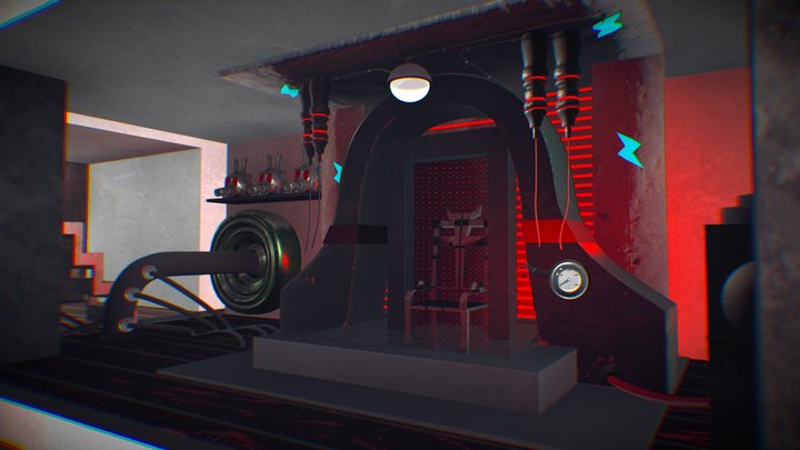 The dark scientist 3D Model