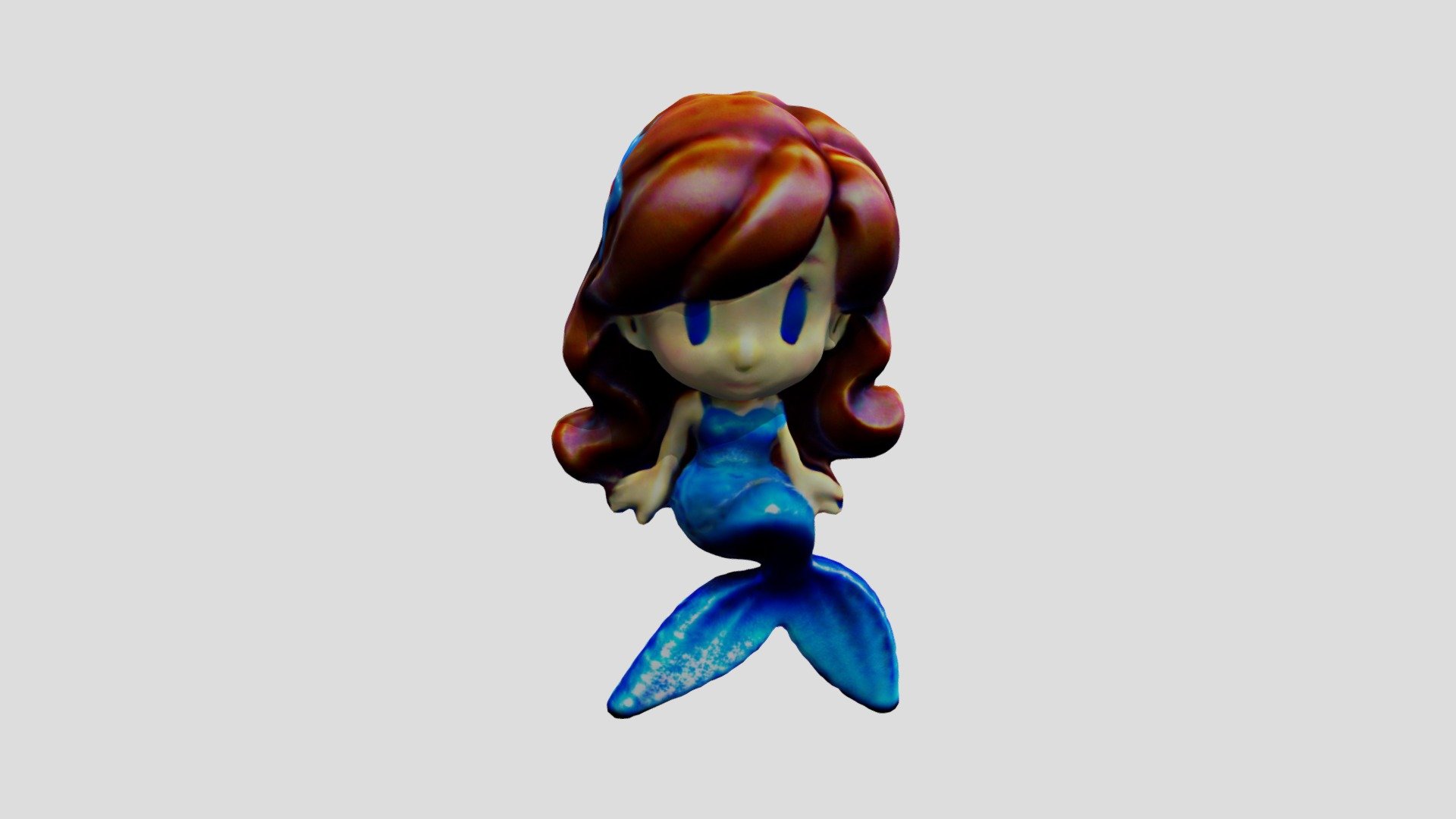 Mermaid - Download Free 3D model by Doms Animation Studios ...