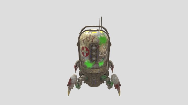 Spider Robot 3D Model