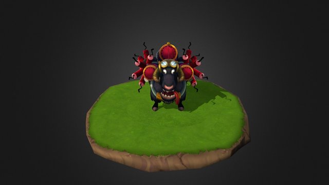 BaaBaa Blast Sheep 3D Model