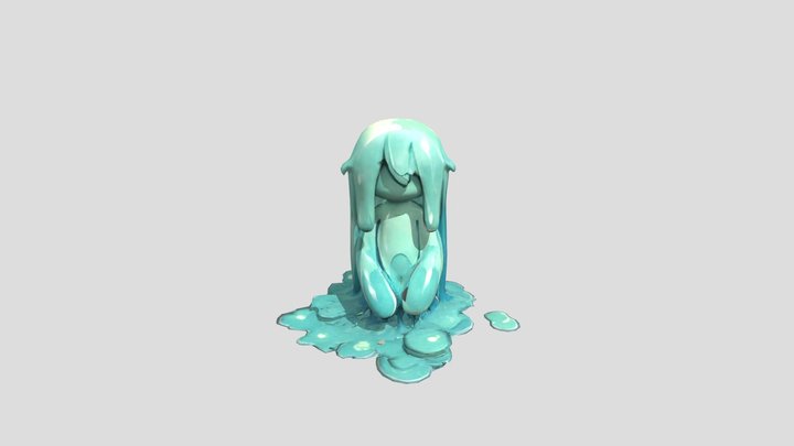 Slime Spirit 3D Model