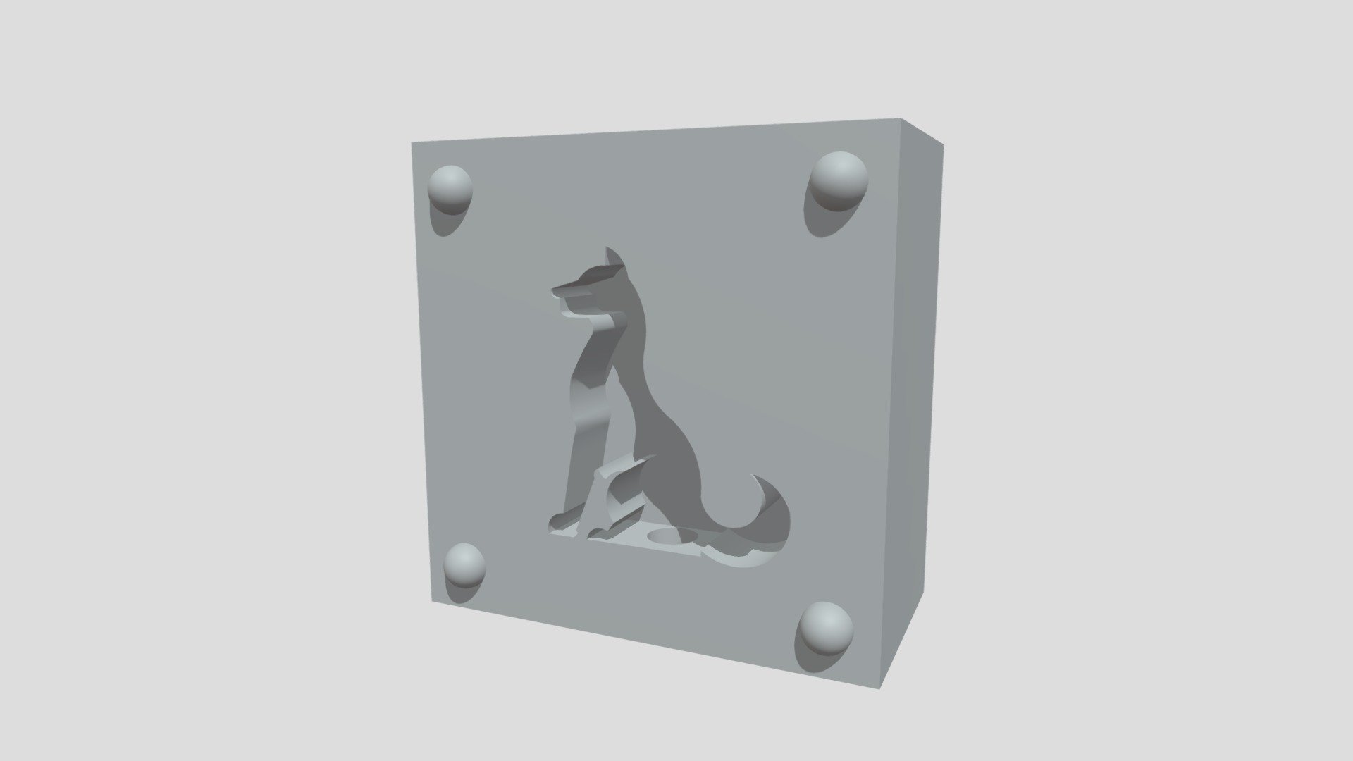 Doggo Right Mold