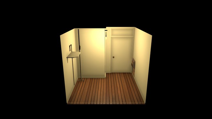 Paul's Office (PLAN) 3D Model