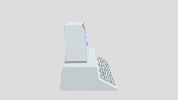 Old Computer 2 1 3D Model
